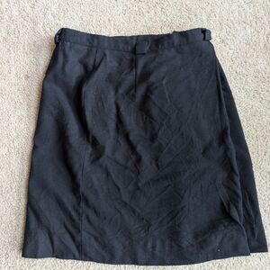 Giorgio Armani Elegant Black Pencil Skirt